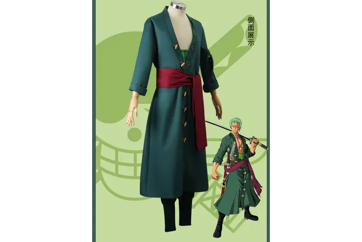 zoro anime costume