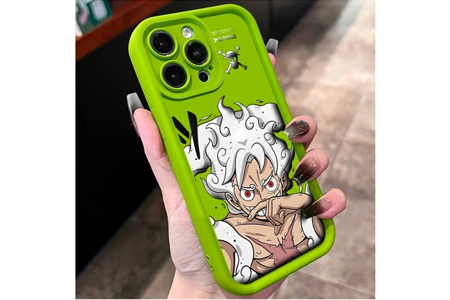 Luffy Gear 5 Custom Phone Case for iphone15 iphone16