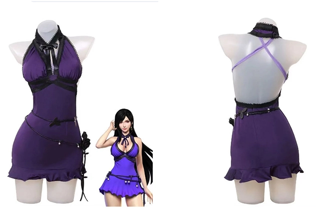 Final Fantasy - Tifa's Purple Dress