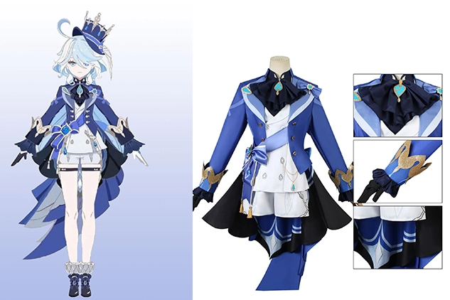 Genshin Impact - Furina Premium Edition Cosplay Costume