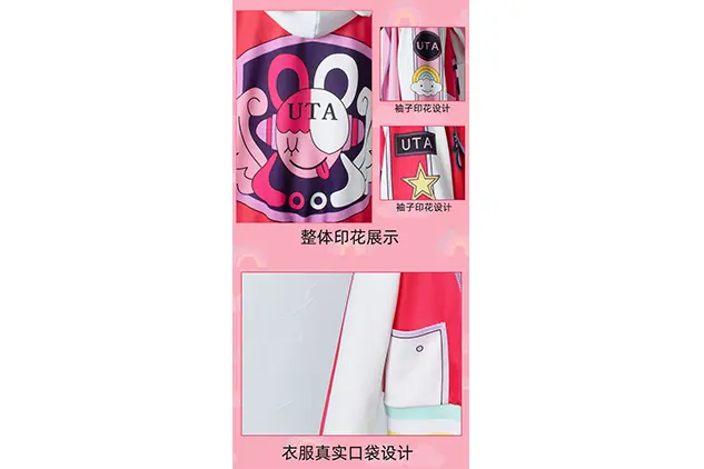 uta one piece anime clothing