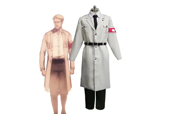 Attack On Titan Final Season - Zeke Jaeger Cosplay Costume