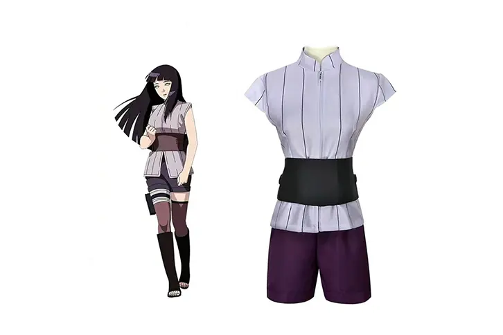 hinata hyuga naruto anime costume