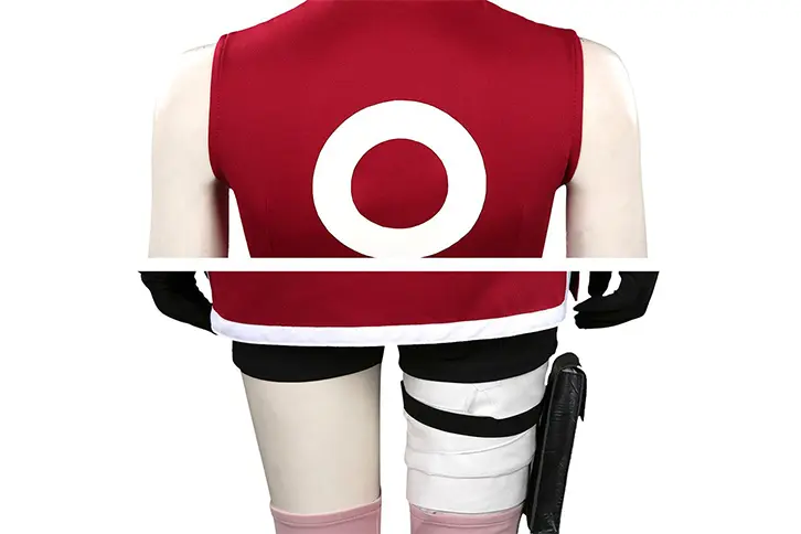 sakura haruno naruto cosplay dress