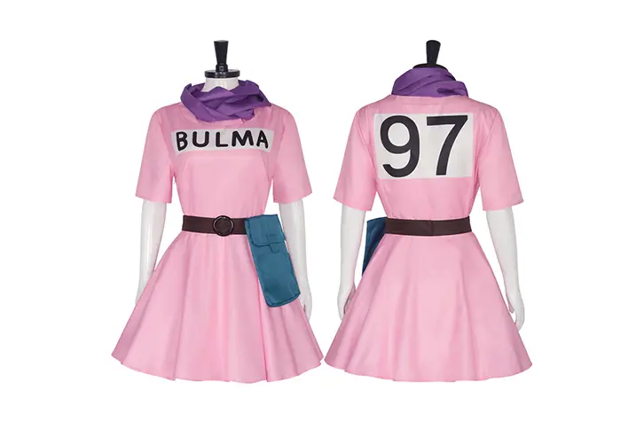 dragon ball bulma cosplay costumes