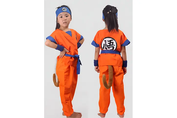 goku dragon ball costume for kids