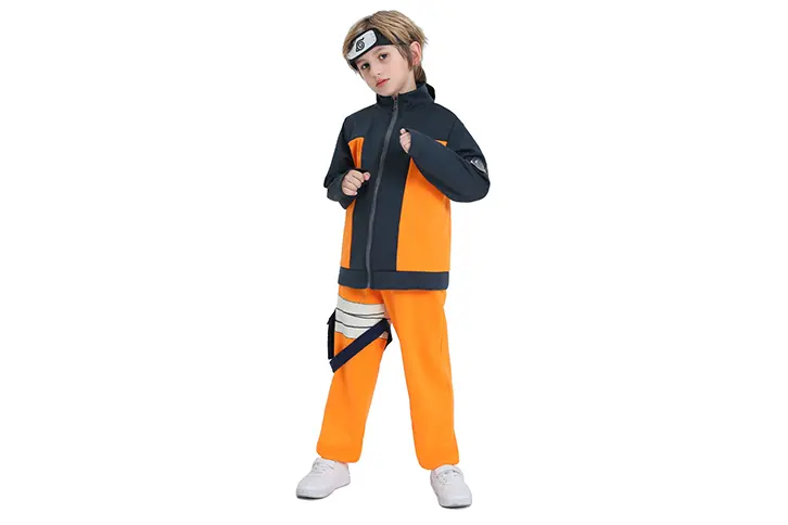 naruto uzumaki anime cosplay for kid