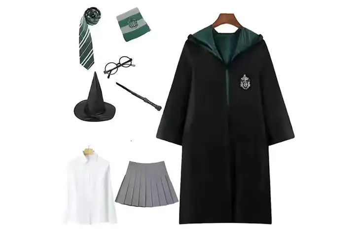 slytherin for famale harry potter halloween cosplay costume