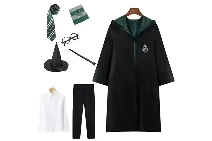 slytherin for male harry potter halloween cosplay costume