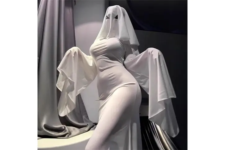 lady xingzi ghost woman halloween costume display