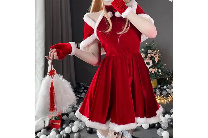 Christmas Sexy Cute Little Devil Shirt Cosplay Costume