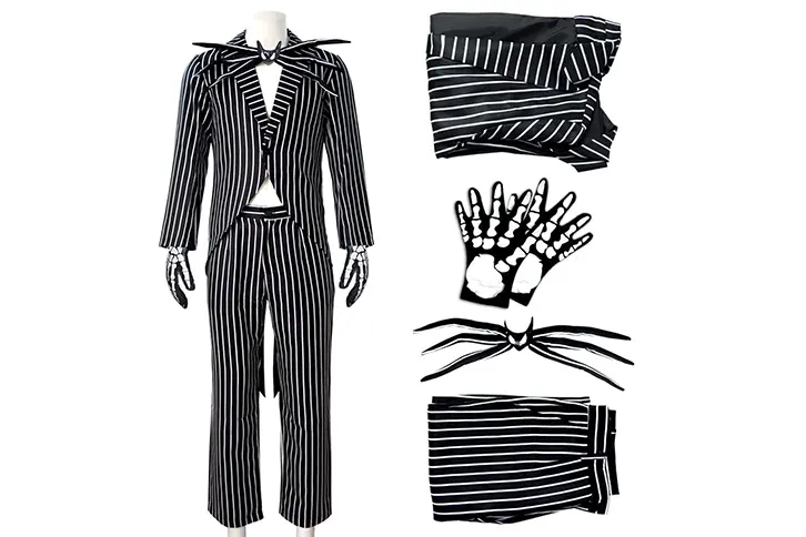 the nightmare before christmas jack skellington halloween cosplay