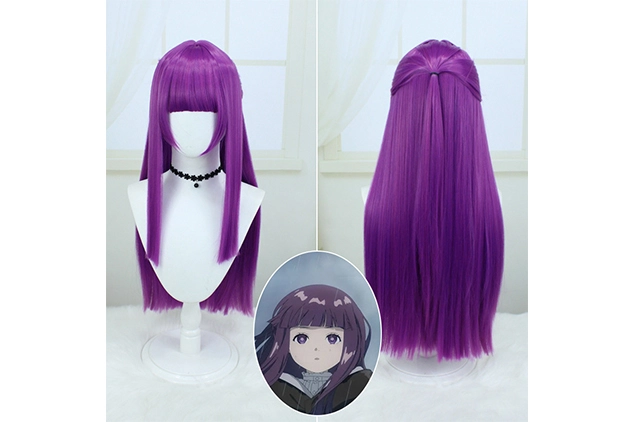 Frieren Beyond Journey's End - Fern Purple Cosplay Wig