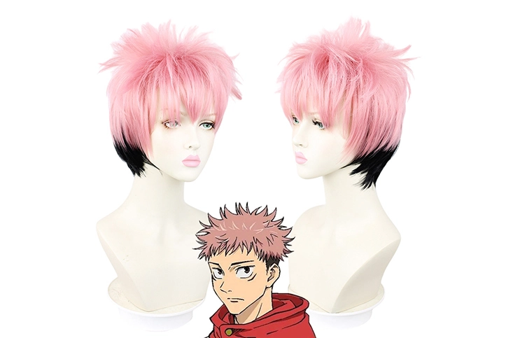 anime hair wig types