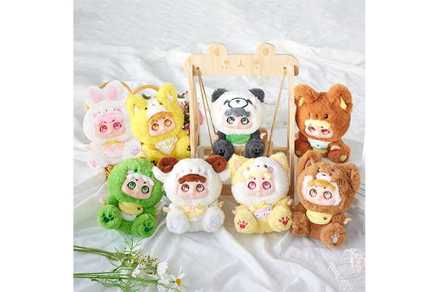 Zoo Tour Blind Box Cute Plush Doll Resin Decoration