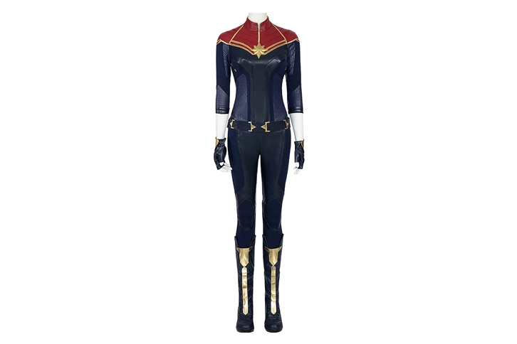 Captain Marvel 2 The Marvels Carol Danvers Premium Edition Cosplay Costume