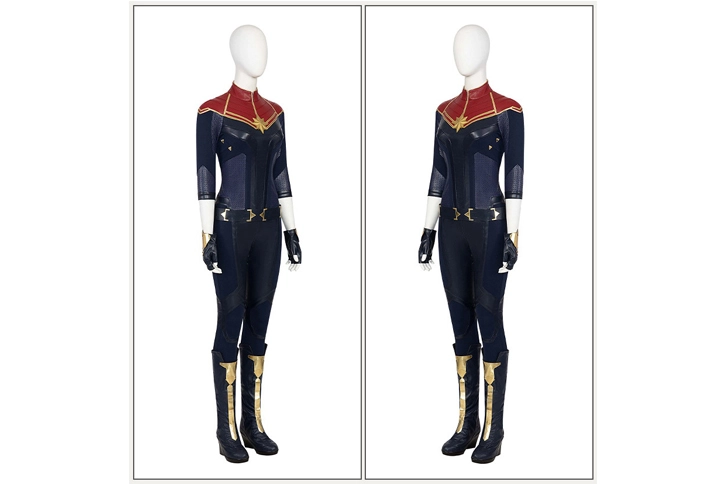 Captain Marvel 2 The Marvels Carol Danvers Premium Edition Cosplay Costume